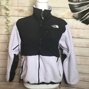 The North Face lilac and black zip up jack…
